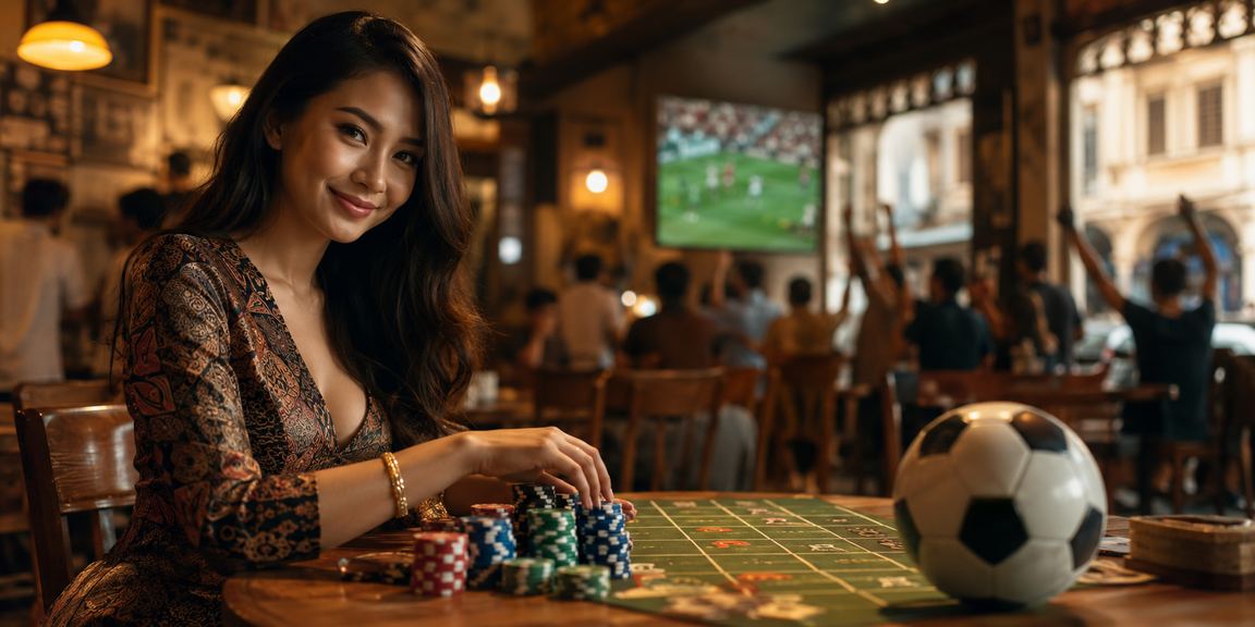 Pemain Malaysia bertaruh bola sepak virtual di platform 248 dengan skrin telefon pintar